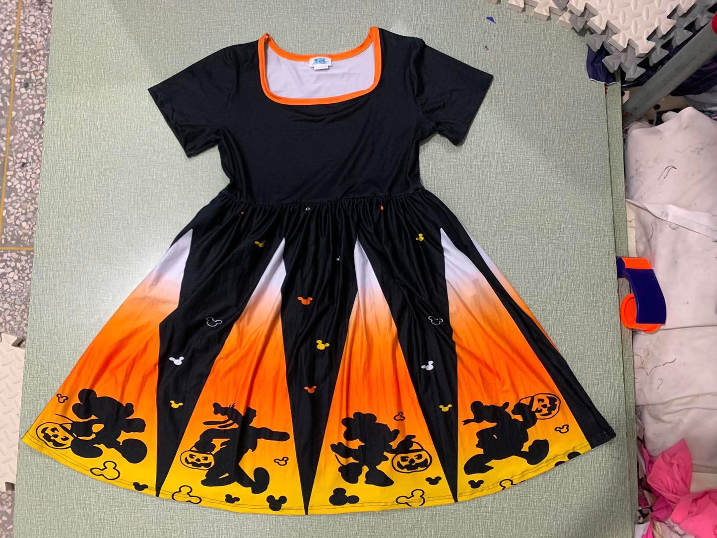 Candy Corn Panel Dress