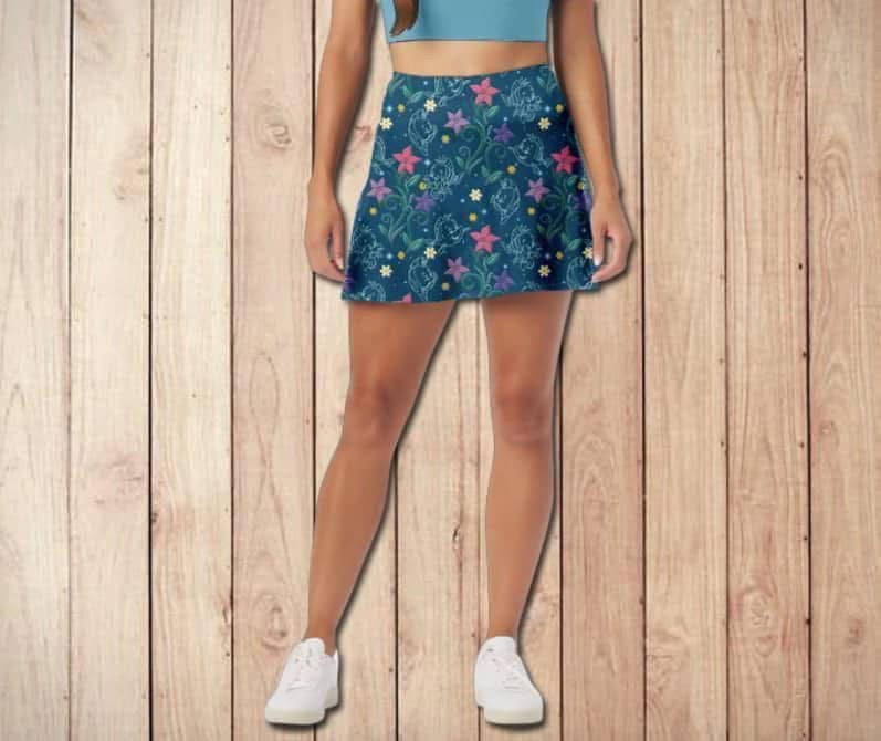 Floral Flounder Skort