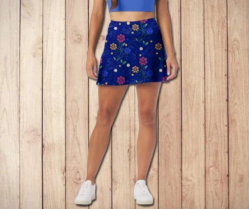 Floral Dwarves Skort