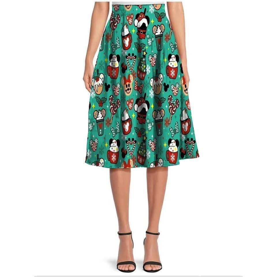 christmas snacks swing skirt