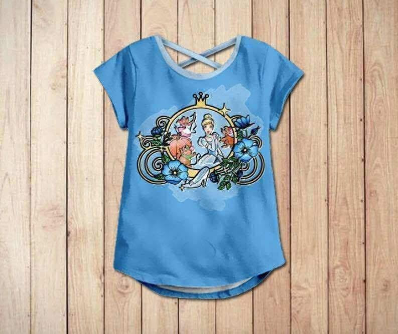 Cinderella crossback top