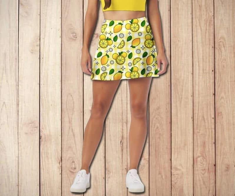 Lemon Skort