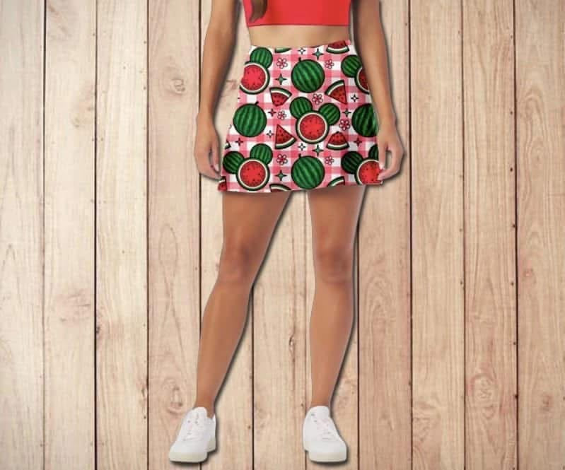 Watermelon skort