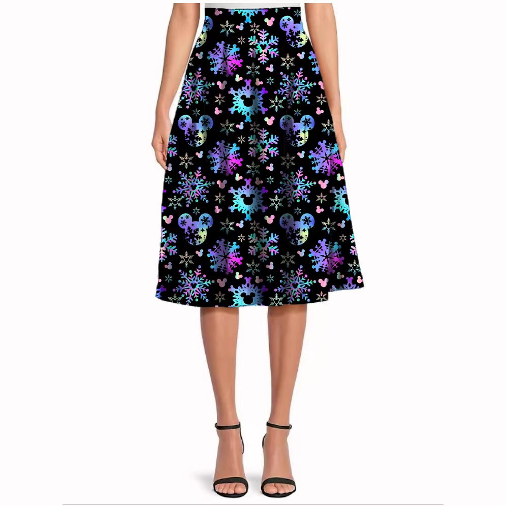 Snowflake Swing Skirt