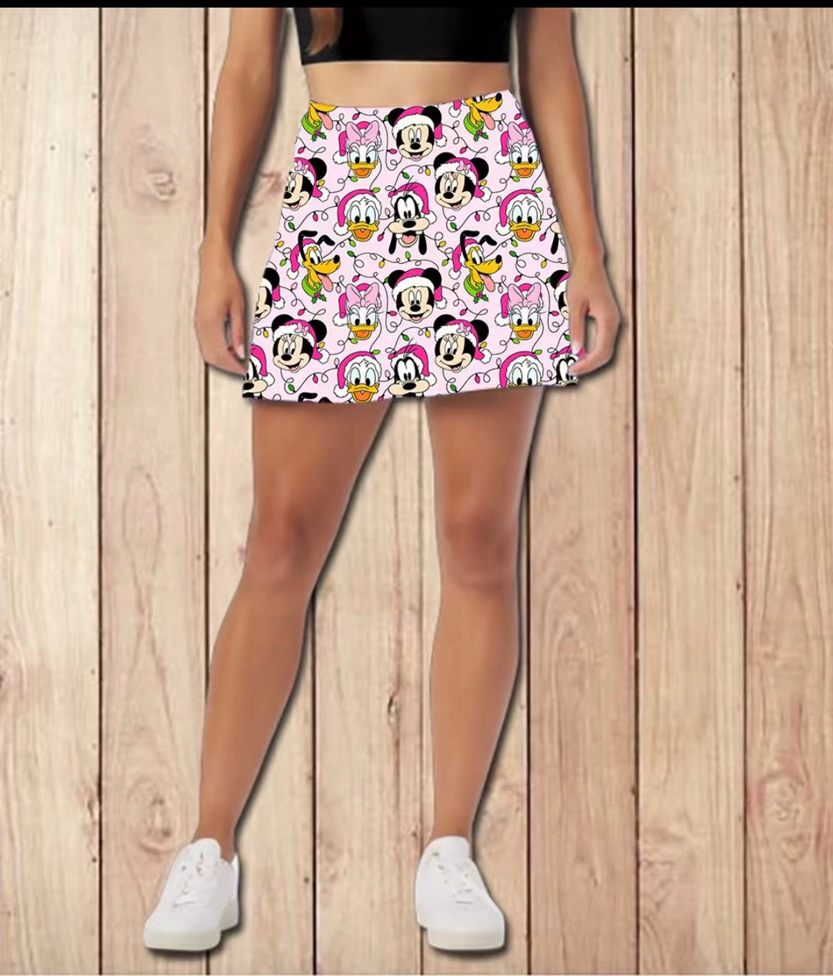 pink fab 5 skort