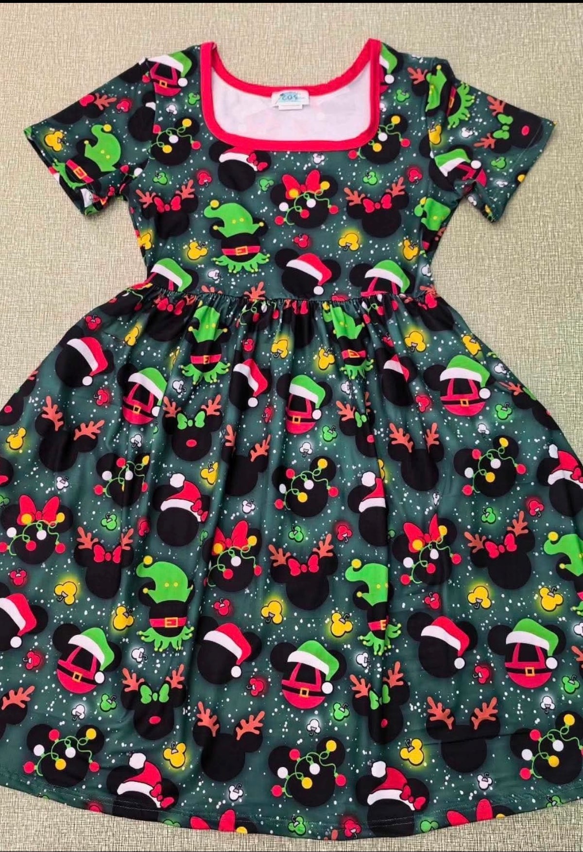 Christmas mouse heads