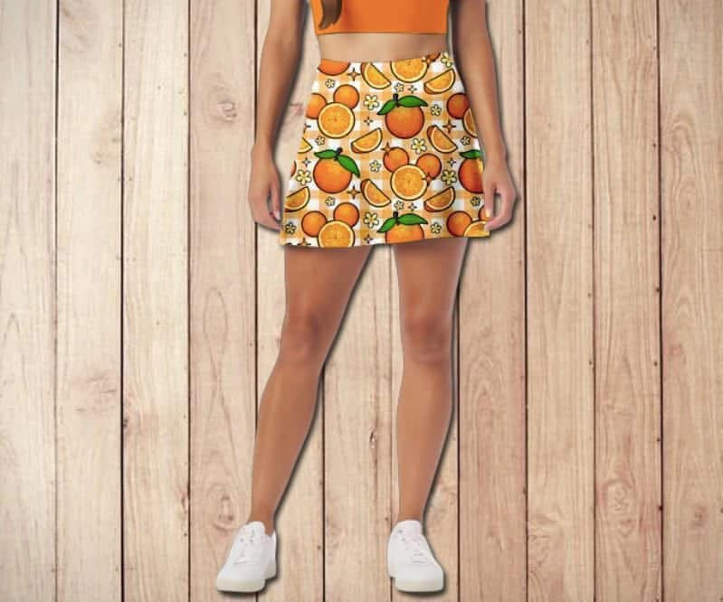 Oranges Skort