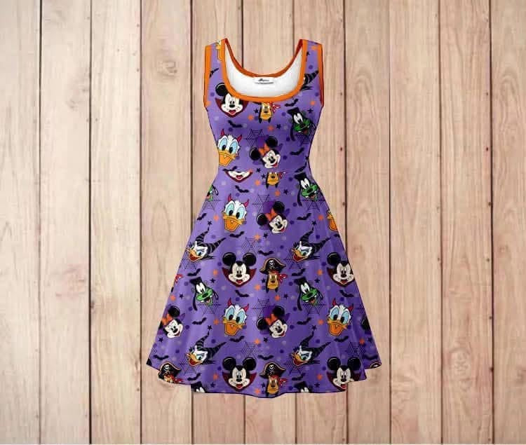 Purple fab 5 halloween dress