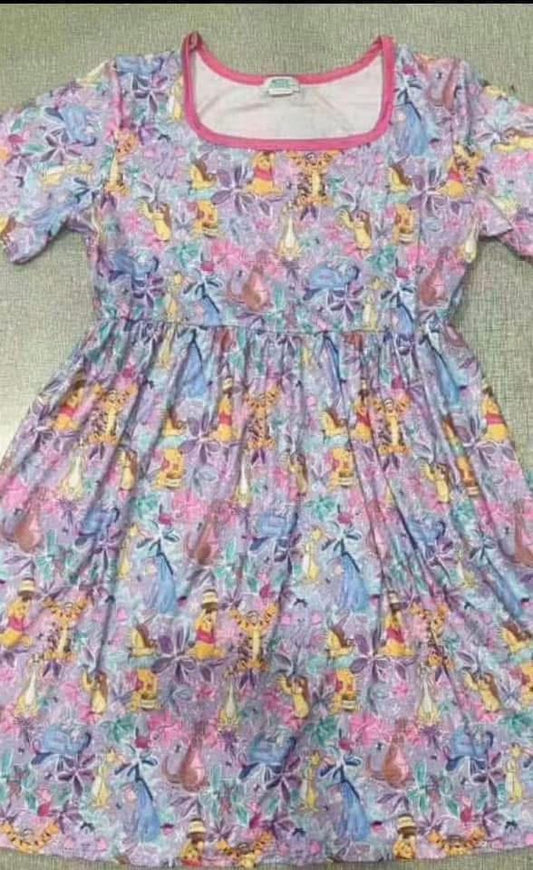 Purple Pooh Dress