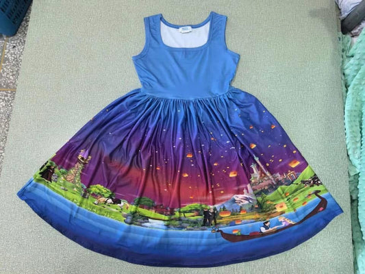 Rapunzel Panel Dress