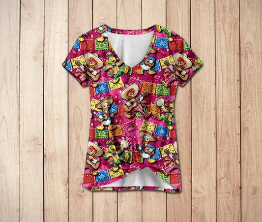 3 Caballeros Knot top