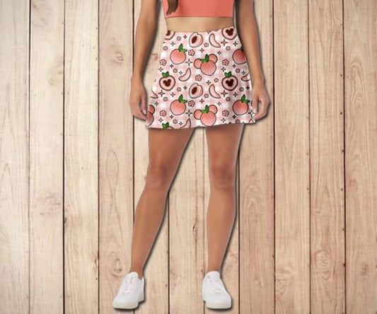 Peach Skort