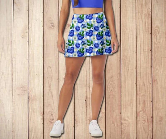 Blueberry skort