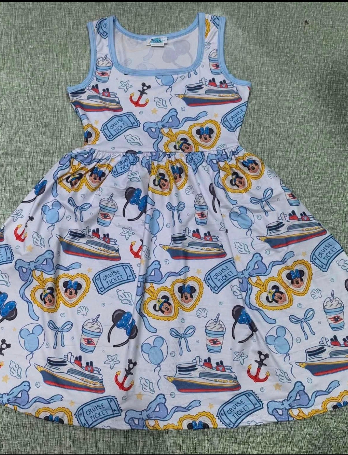Cruise Ticket Dress