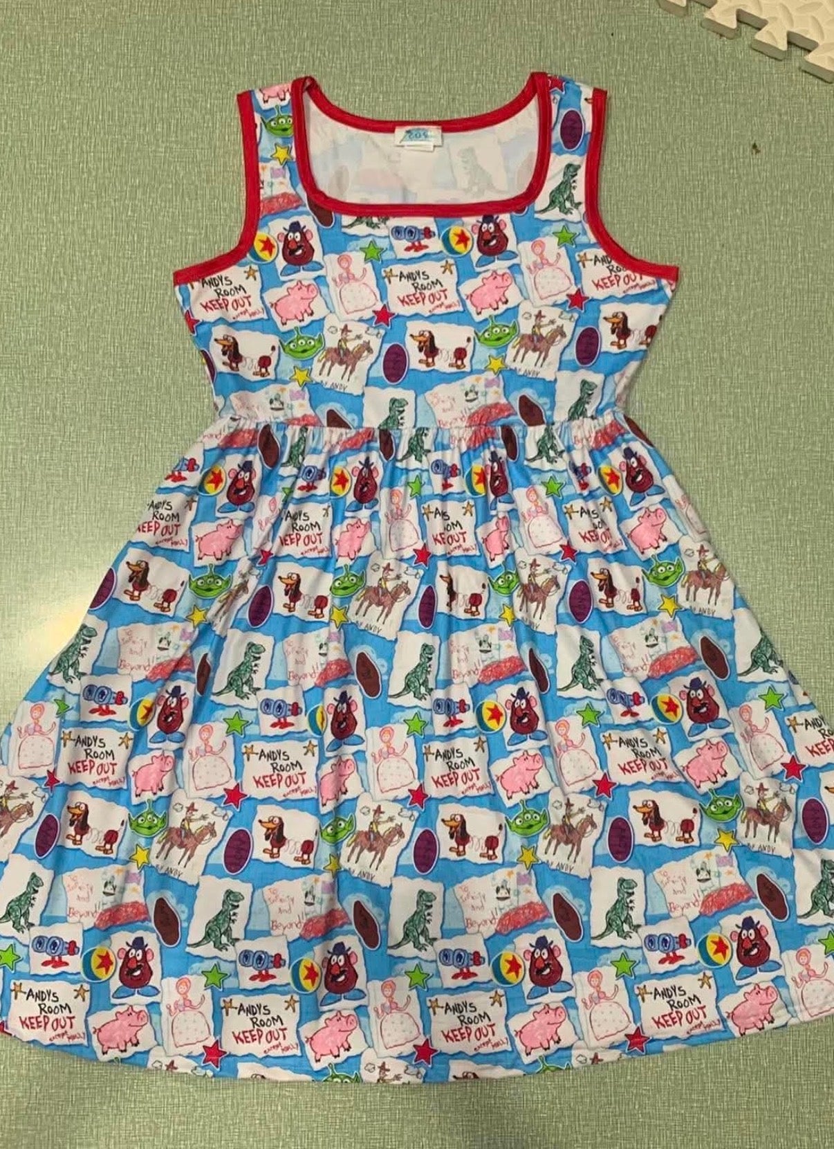 Toy Story Sketch Dress