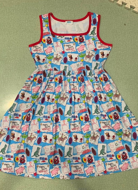 Toy Story Sketch Dress