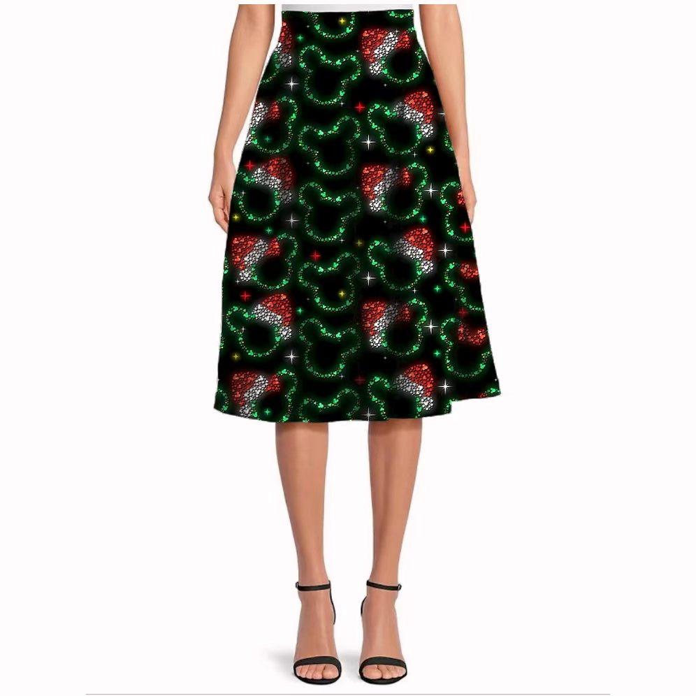 Mousehead Sparkle Swing Skirt