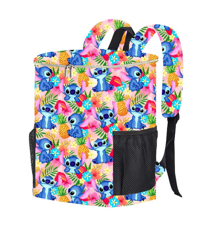 Tropical alien cooler bag