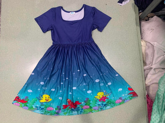 Under the Sea Hem Dress