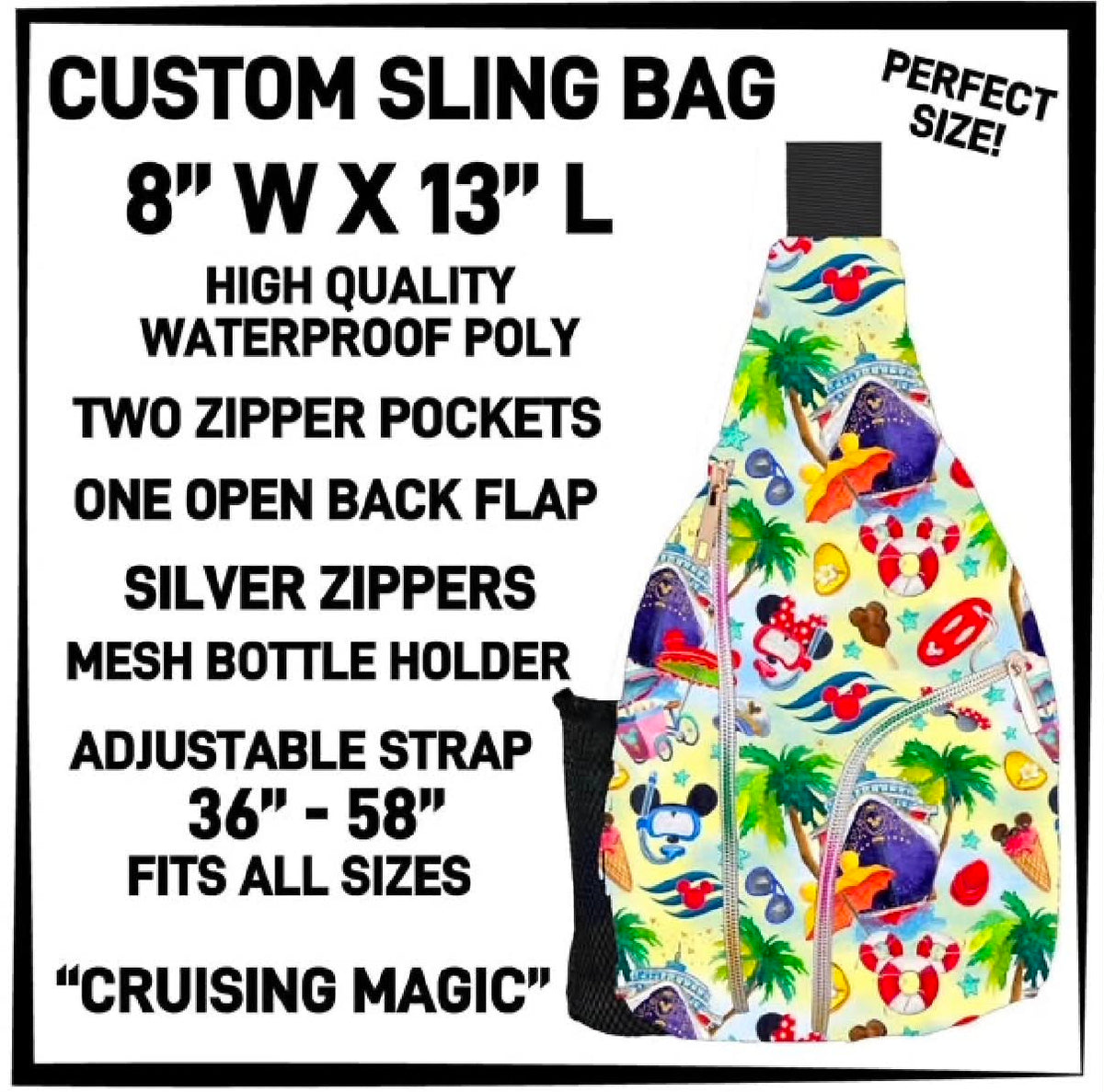 Cruise sling bag